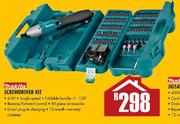 Makita Screwdriver Kit