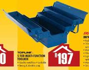 Topline 5 Tier Multi-Function Toolbox