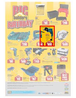 Builders Warehouse : Big Builders Birthday (23 Sep - 7 Oct) - KZN Only, page 8