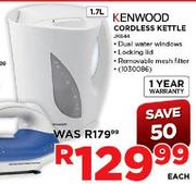 Kenwood Cordless Kettle (JK644)-1.7l 