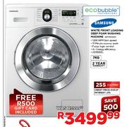 Samsung White Front Loading Deep Foam Washing Machine (WF1702WEC)-7Kg