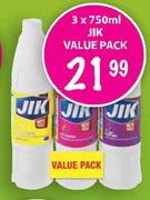 Jik Value Pack-3x750ml