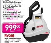 Ryobi High Pressure Cleaner-1400W