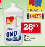 Omo Foam Action Bleach-1.5Ltr