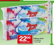 Pillowy Soft Enkellaag Toiletrolle-10's Per Pack