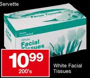 Housebrand White Facial Tissues-200's