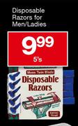 Housebrand Disposable Razors For Men/Ladies-5's