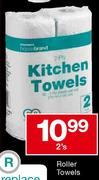Housebrand Roller Towels-2's