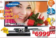 Samsung Full HD 3D LED TV-40"(102cm)