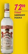 Smirnoff Vodka-750ml
