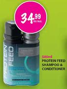 Protein Feed Shampoo & Conditioner-500ml Per Pack