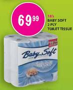Baby Soft 2 Ply Toilet Tissue-18's