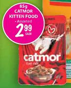 Catmor Kitten Food-85gm Each