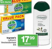 Ingram's Lyfroom Verskeidenheid-400ml Elk