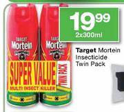 Target Mortein Insecticide Twin Pack-2x300ml