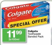 Colgate Toothpaste Banded Pack-2x100ml