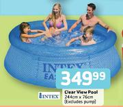 Intex Clear View Pool - 244cm x 76cm