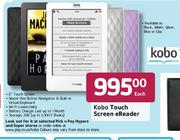 Kobo Touch Screen Reader Each
