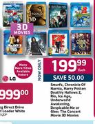 3D Movies Each