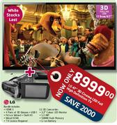 LG 3D Cinema LED Full High Definition TV-47"