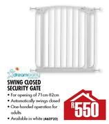 Dream Baby Swing Closed Security Gate