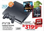 PS3 160GB Hard Drive Console Package