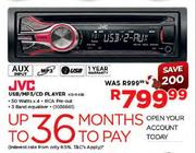 JVC USB/MP3/CD Player (KD-R436)