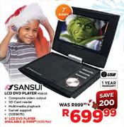 Sansui LCD DVD Player