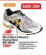 NB Stability 860 V2 Men's & Women's Running Shoes