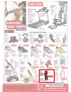 Sportsmans Warehouse : Get Active This Summer (22 Nov - 2 Dec 2012), page 8