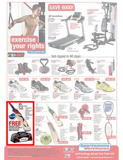 Sportsmans Warehouse : Get Active This Summer (22 Nov - 2 Dec 2012), page 8