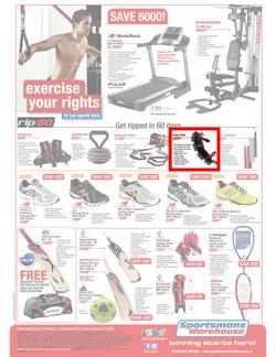 Sportsmans Warehouse : Get Active This Summer (22 Nov - 2 Dec 2012), page 8