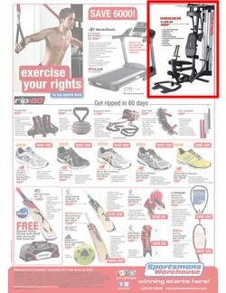 Sportsmans Warehouse : Get Active This Summer (22 Nov - 2 Dec 2012), page 8