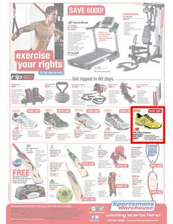 Sportsmans Warehouse : Get Active This Summer (22 Nov - 2 Dec 2012), page 8