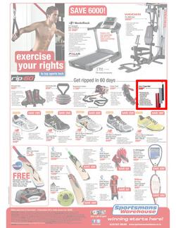 Sportsmans Warehouse : Get Active This Summer (22 Nov - 2 Dec 2012), page 8