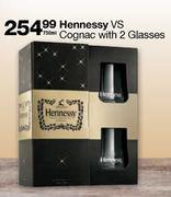 Hennessy VS Cognac With 2 Glasses-750ml