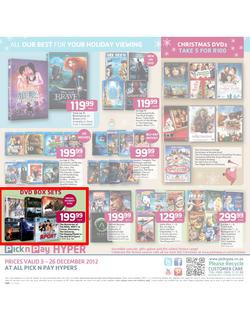 Pick n Pay Hyper : Home Entertainment (3 Dec - 26 Dec), page 8