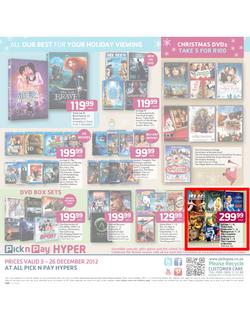 Pick n Pay Hyper : Home Entertainment (3 Dec - 26 Dec), page 8