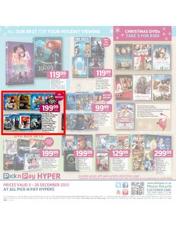 Pick n Pay Hyper : Home Entertainment (3 Dec - 26 Dec), page 8