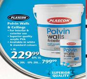 Plascon Polvin Walls & Ceilings-5Ltr