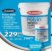Plascon Polvin Walls & Ceilings-20Ltr