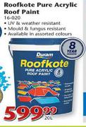 Duram Roofkote Pure Acrylic Roof Paint-20Ltr 