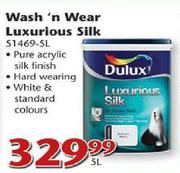 Dulux Wash'n Wear Luxurious Silk-5Ltr