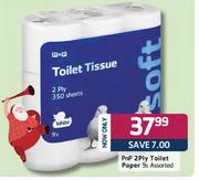 Pnp 2 Ply Toilet Paper Assorted-9's