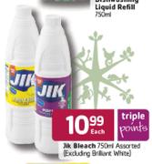 Jik Bleach - 750ml Each