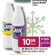 Jik Bleach - 750ml Each