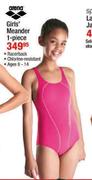 Arena Girl's Meander 1-Piece