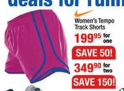 Women's Tempa Track Shorts For One