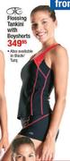 Flossing Tankini With Boyshorts