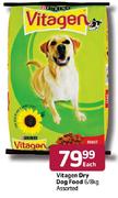 Vitagen Dry Dog Food Assorted-6/8kg Each